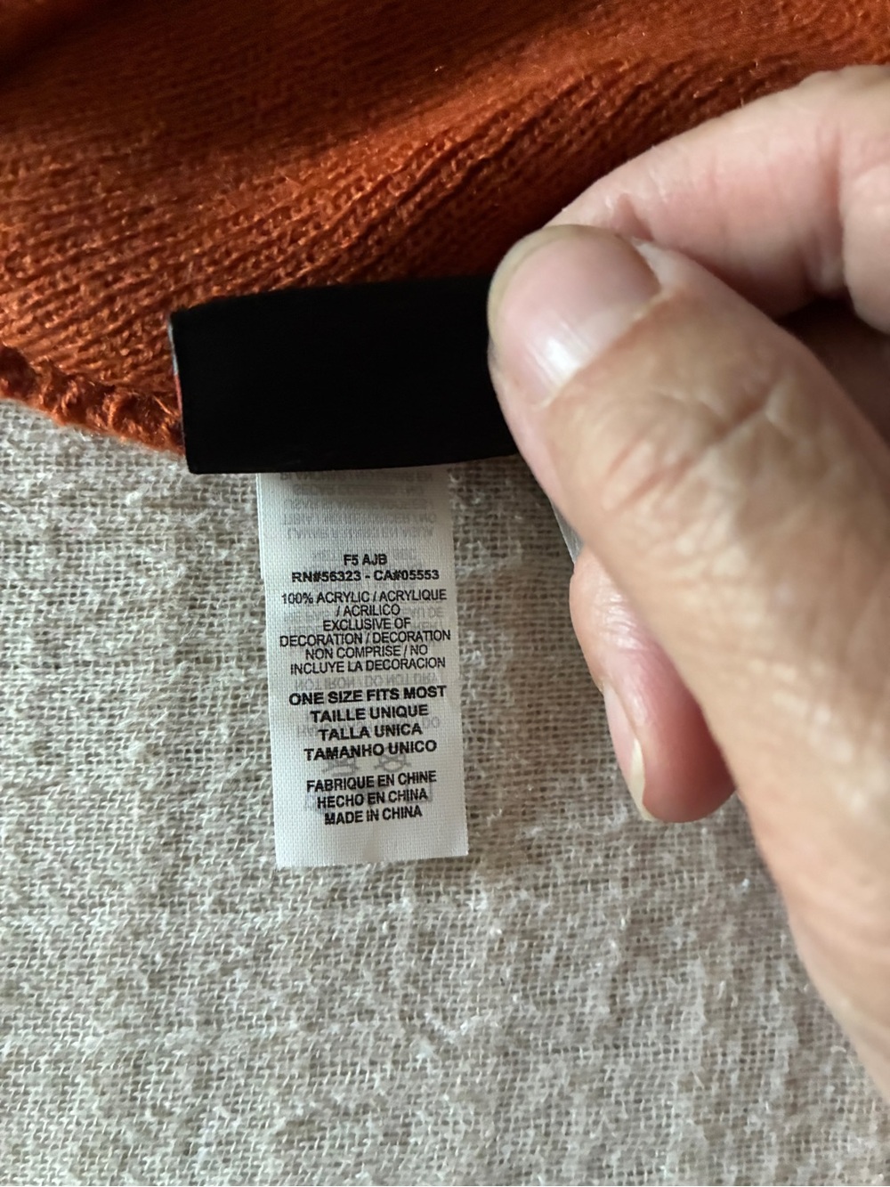 Texas Longhorns Logo Reversible Nike Burnt Orange Knit Beanie, Like New. - Picture 6 of 7